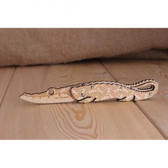 Нож MR BLADE КРОКОДИЛ С ЯЩЕРИЦЕЙ